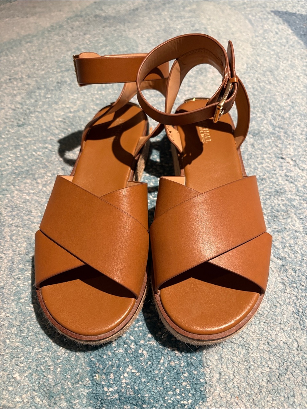 Michael Kors Sandals with Ankle Straps, Sz 8